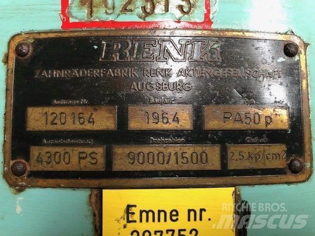Renk gear type PA50p Gearboxes