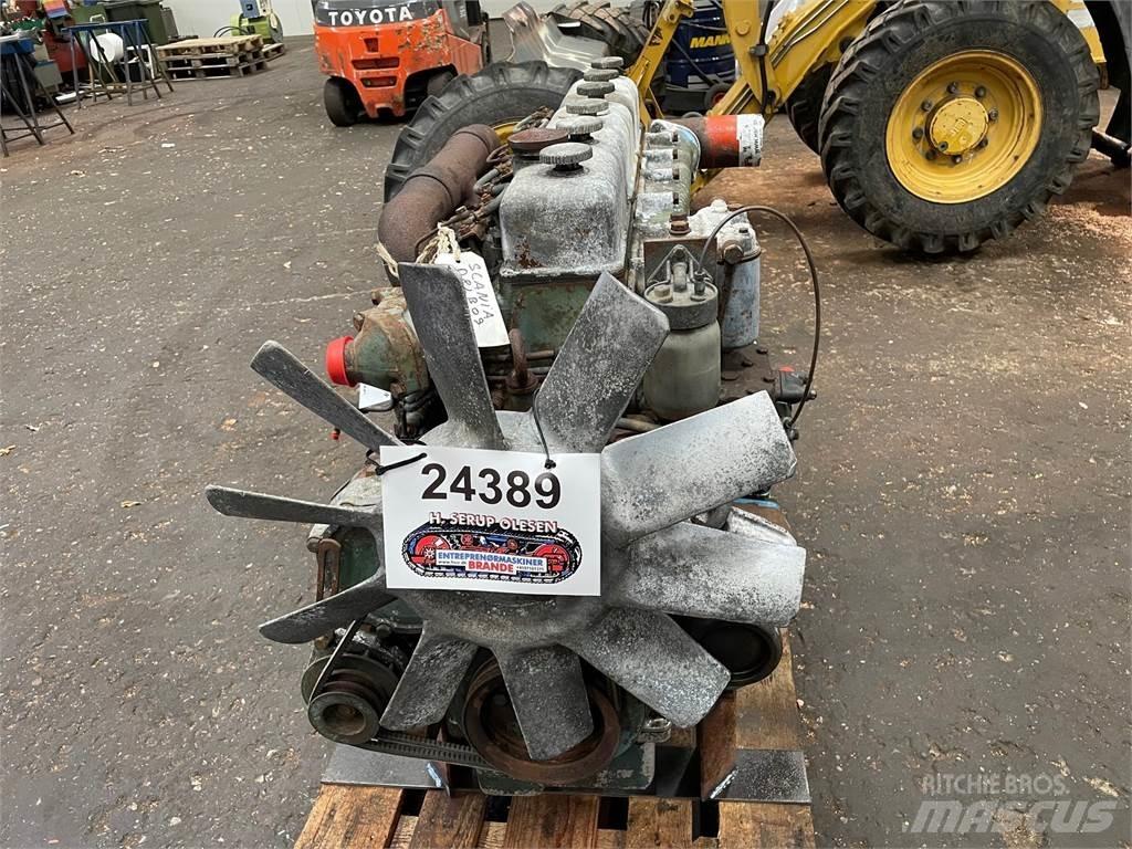 Scania D8L B09 motor. Engines