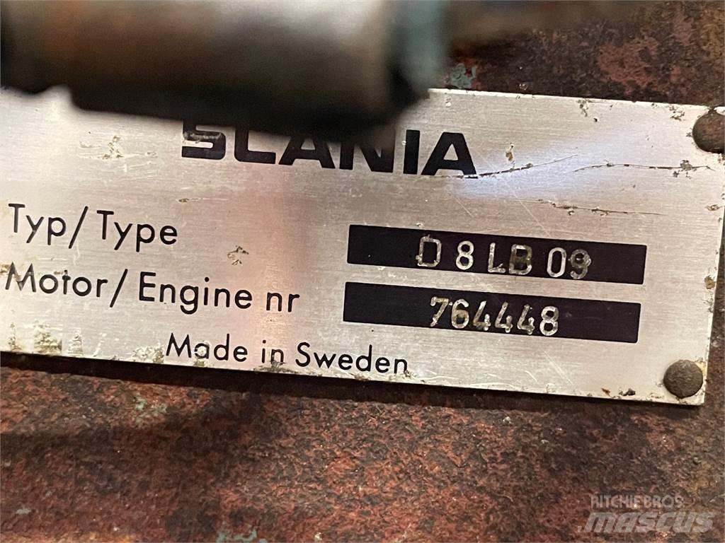 Scania D8L B09 motor. Engines