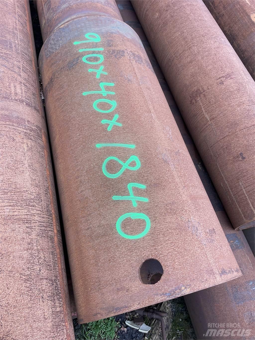  Stålrør ø910x40x1840 mm Pipeline equipment