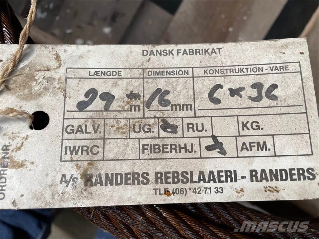  Stålwire Ø16 mm Crane parts and equipment