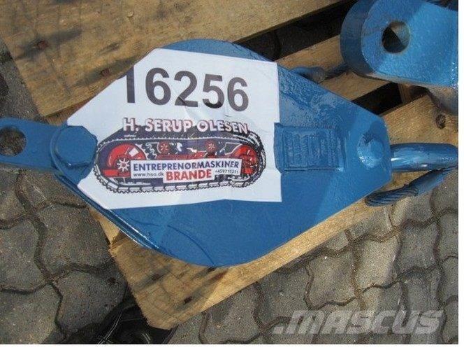  Wireblok - intet wirehjul Crane parts and equipment