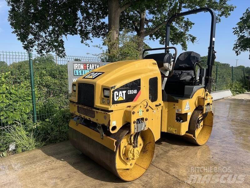 CAT CB24B Roller Twin drum rollers