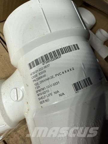  4x4x2 PVC Tee Other