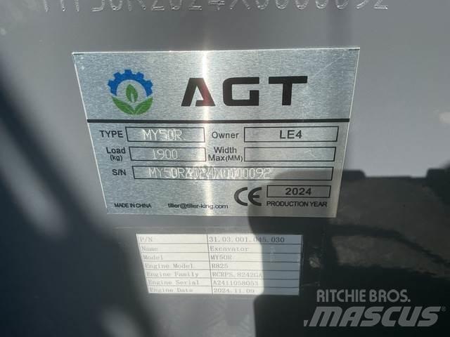 AGT MY50R Crawler excavators