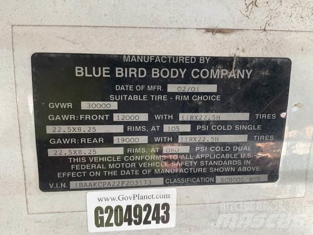 Blue Bird  Mini bus