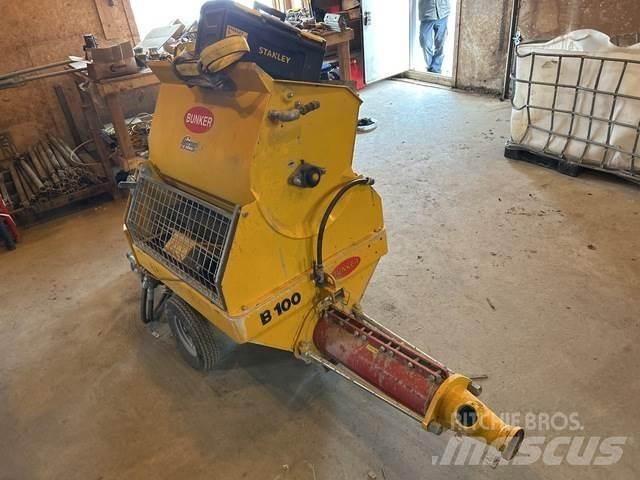  Bunker B100E Concrete pumps