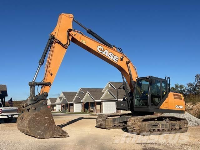 CASE CX210D Crawler excavators