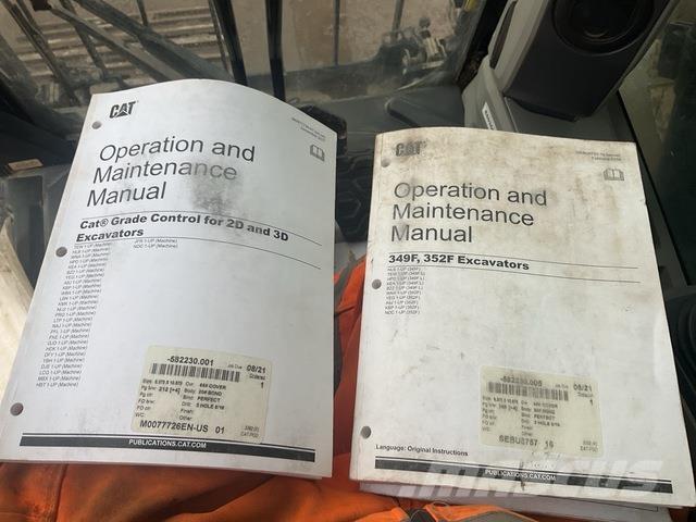 CAT 352F Crawler excavators