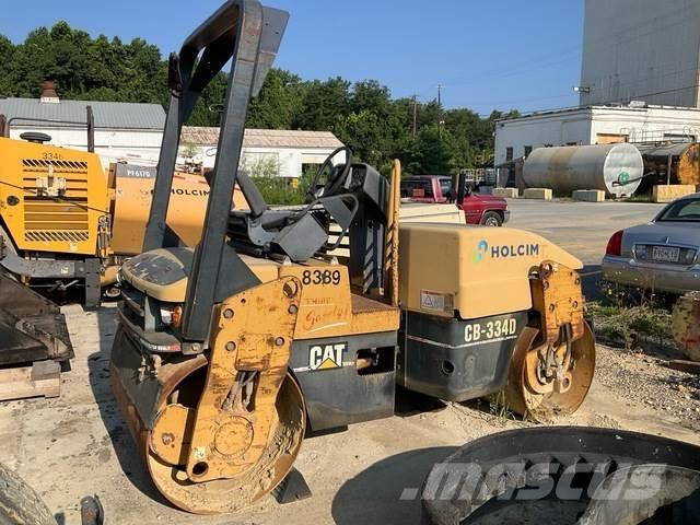 CAT CB-334D Twin drum rollers