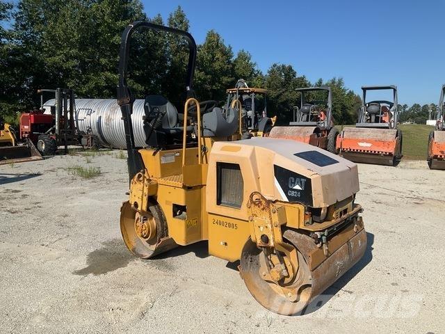CAT CB24 Twin drum rollers
