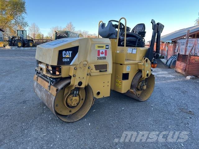 CAT CB24XT Twin drum rollers