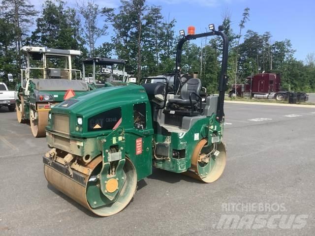 CAT CB34B Twin drum rollers