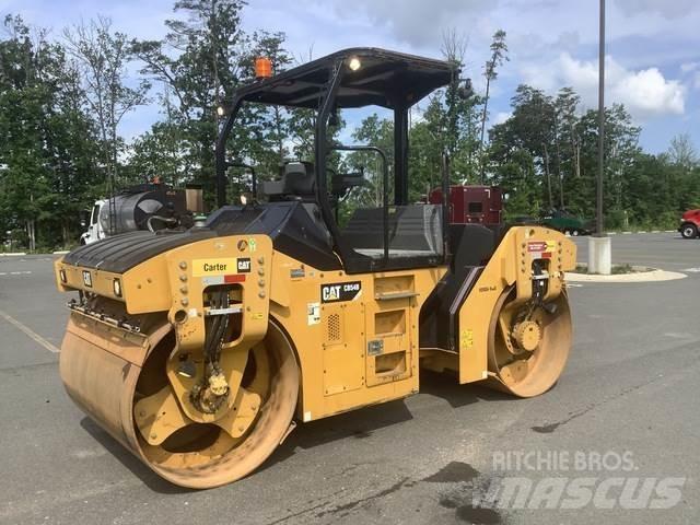 CAT CB54B Twin drum rollers