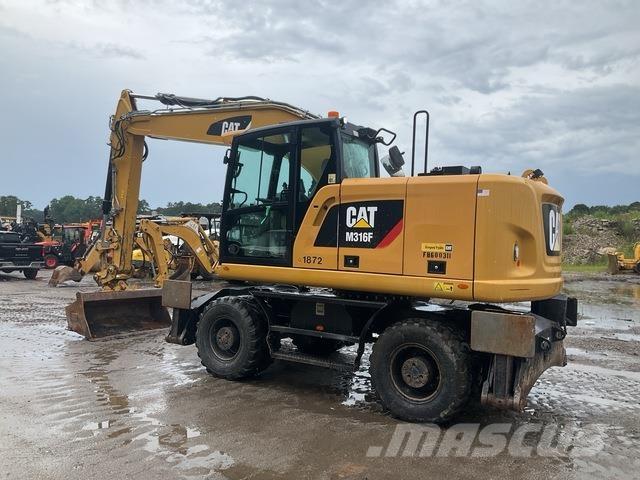 CAT M316F Wheeled excavators