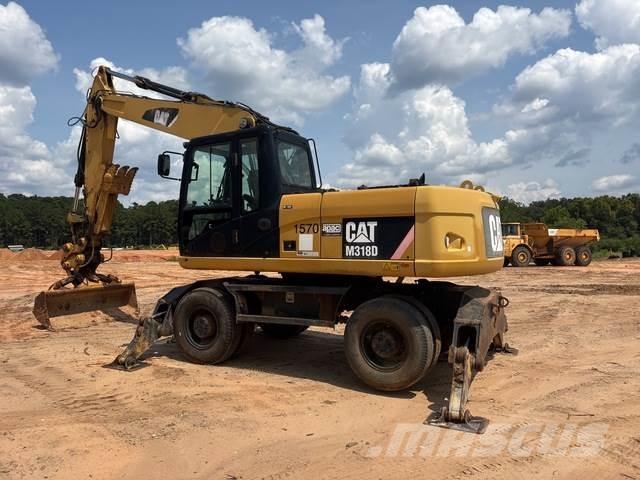 CAT M318D Wheeled excavators