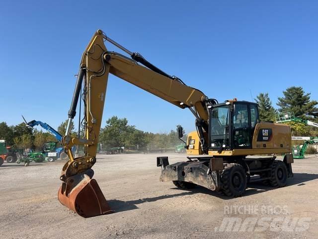CAT M322F Wheeled excavators