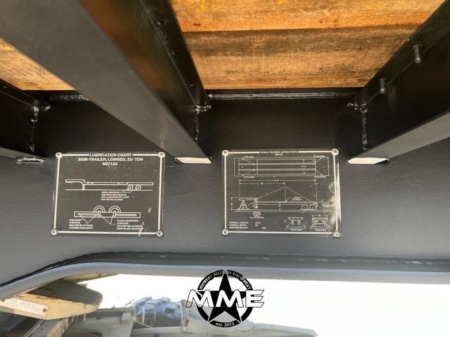  Folding Neck Low loader-semi-trailers