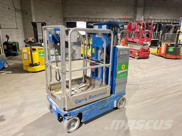 Genie GR-15 Used Personnel lifts and access elevators