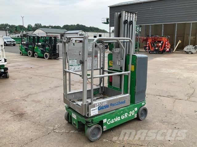 Genie GR-20 Used Personnel lifts and access elevators