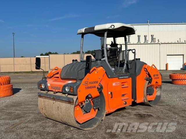 Hamm HD+90i VV Twin drum rollers