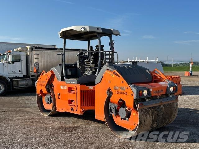 Hamm HD+90i VV Twin drum rollers