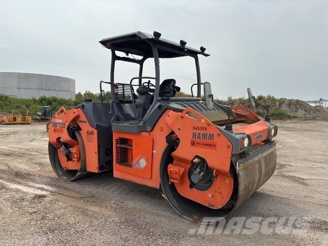 Hamm HD120 Twin drum rollers