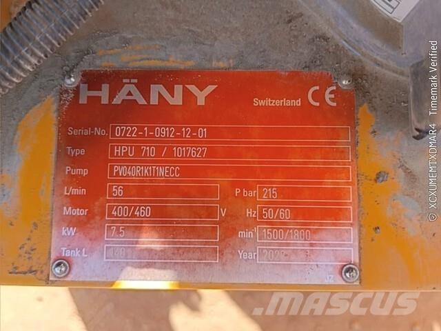  Hany HPU710 Concrete accessories