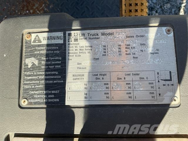 Hyster E45Z Electric forklift trucks