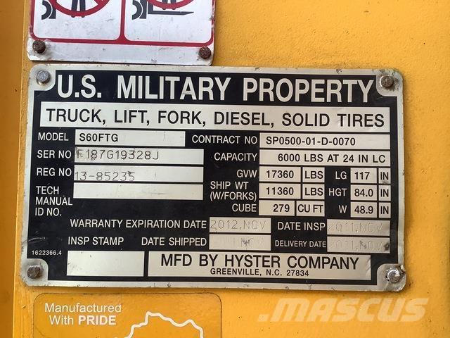 Hyster S60FTG Other