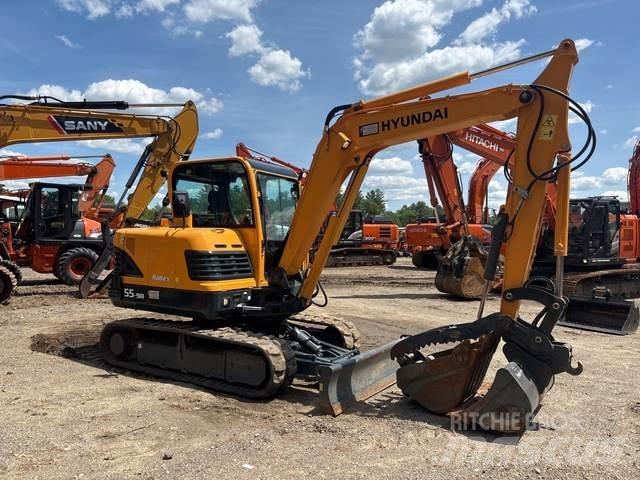 Hyundai R55-9A Crawler excavators