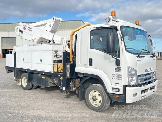 Isuzu FRR600 Truck mounted platforms