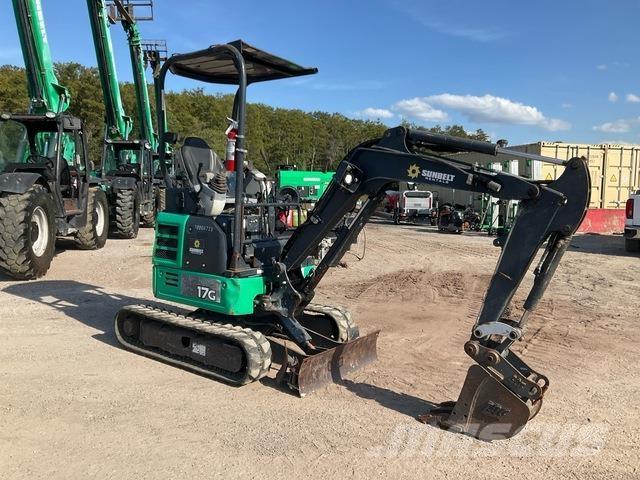 John Deere 17G Crawler excavators