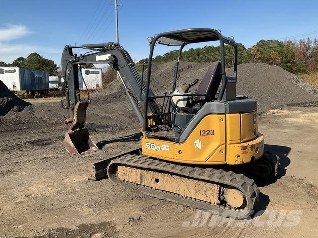 John Deere 50D Crawler excavators