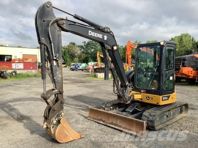 John Deere 50G Crawler excavators