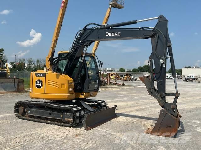 John Deere 75G Crawler excavators