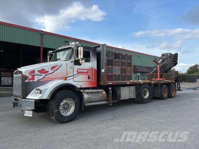 Kenworth T800 Truck mounted cranes