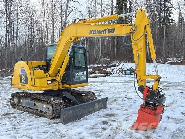 Komatsu PC60-8 Crawler excavators