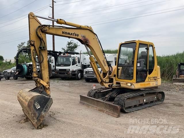 Komatsu PC75R Crawler excavators