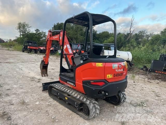 Kubota KX030-4 Crawler excavators