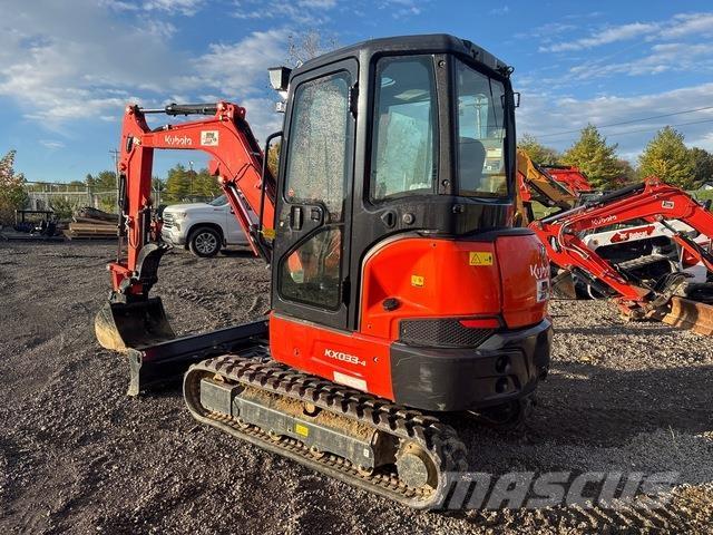 Kubota KX033-4 Crawler excavators