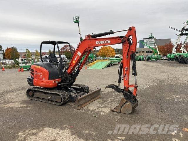 Kubota KX040-4 Crawler excavators