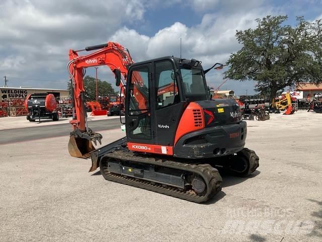 Kubota KX080-5 Crawler excavators