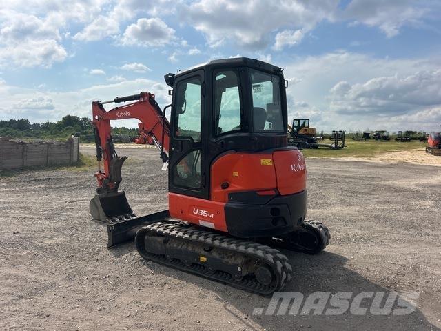 Kubota U35-4R3 Crawler excavators