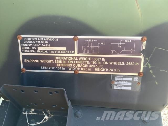  Libby MEP-802A Diesel Generators