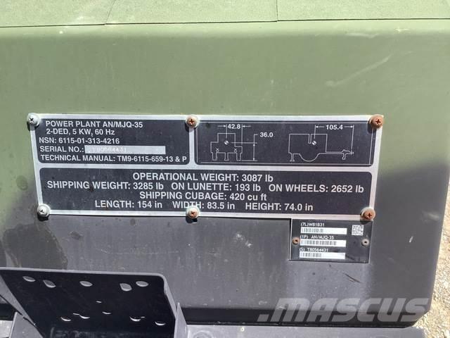  Libby MEP-802A Diesel Generators