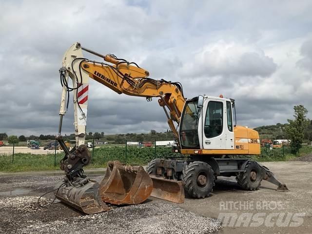 Liebherr A314 Wheeled excavators