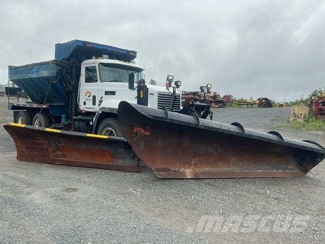 Mack CL713 Snow blades and plows