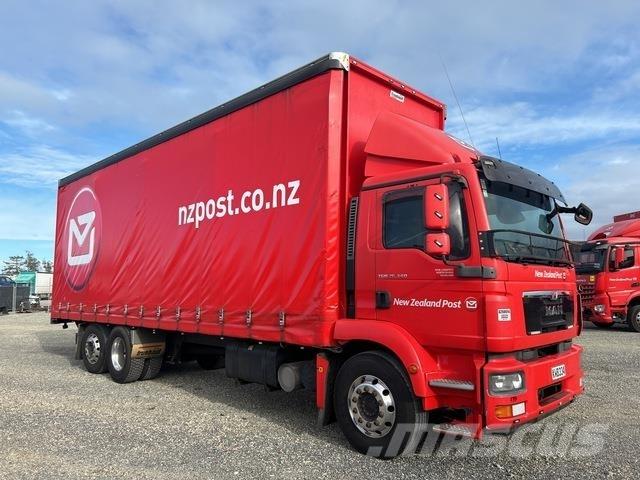MAN TGM 26.340 Curtain sider trucks