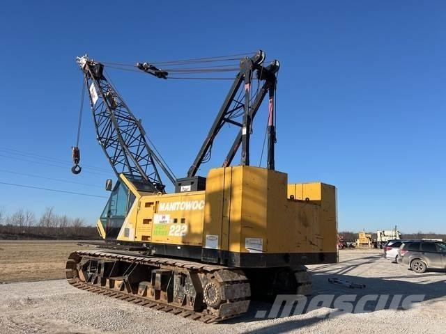 Manitowoc 222 Track mounted cranes